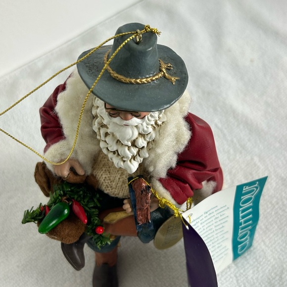 VTG 2002 - NOSWT - Possible Dreams Signed "Western Santa Ornament" - Picture 10 of 15